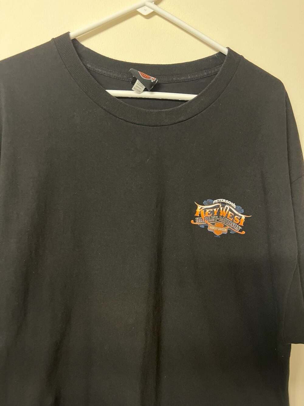 Harley-Davidson Peterson's Key West Florida Skull Pirate Black T-Shirt 2XL